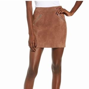 Suede mini skirt BLANKNYC. Size 27/M